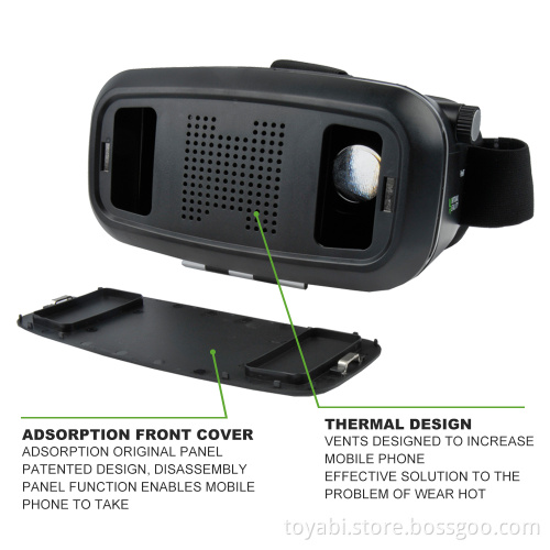 VR BOX Virtual Reality 3D Glasses for iphone Android 3.7 - 6.0" phone